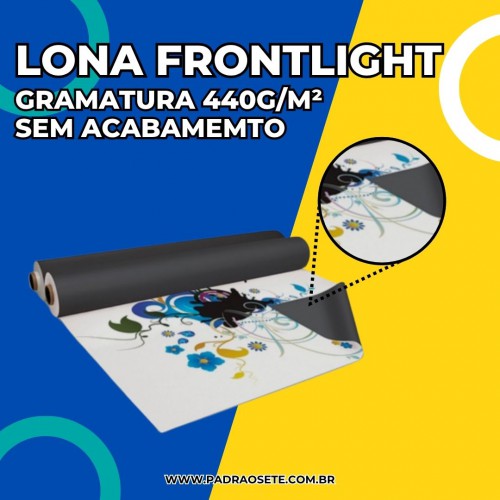 Lona fosca 440g (sem acabamento)