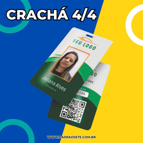 Crachá de PVC 0,75mm - 4/4