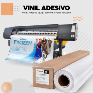 Adesivo Vinil Branco Brilho