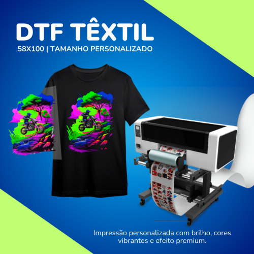 DTF TÊXTIL 58X100CM
